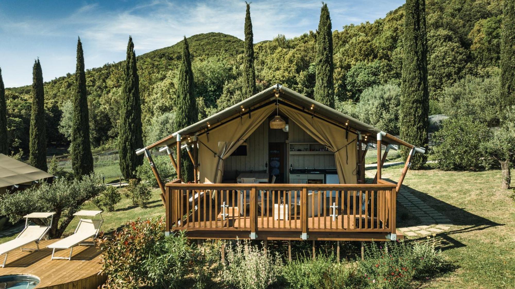 Glamping Le Tegole Hotel ริปาร์เบลลา ภายนอก รูปภาพ